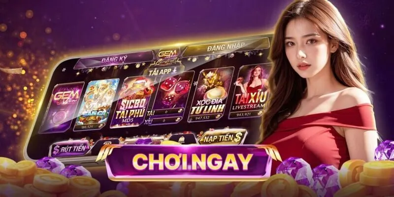 Gemwin - Cổng game hấp dẫn hàng đầu người chơi